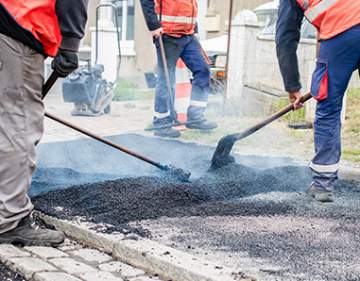 Travaux en béton