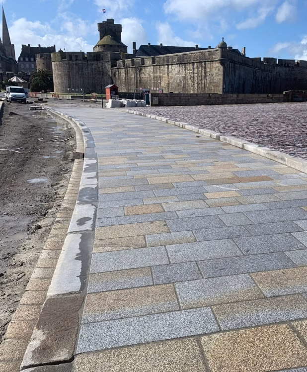 Chaussée du Sillon à ST MALO