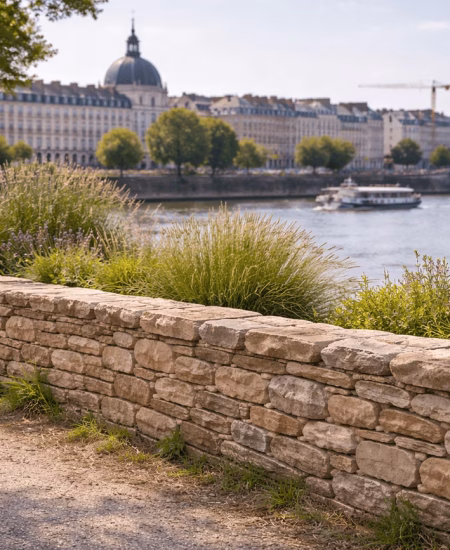 Mur en pierre Nantes