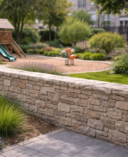 Mur en pierre Savenay